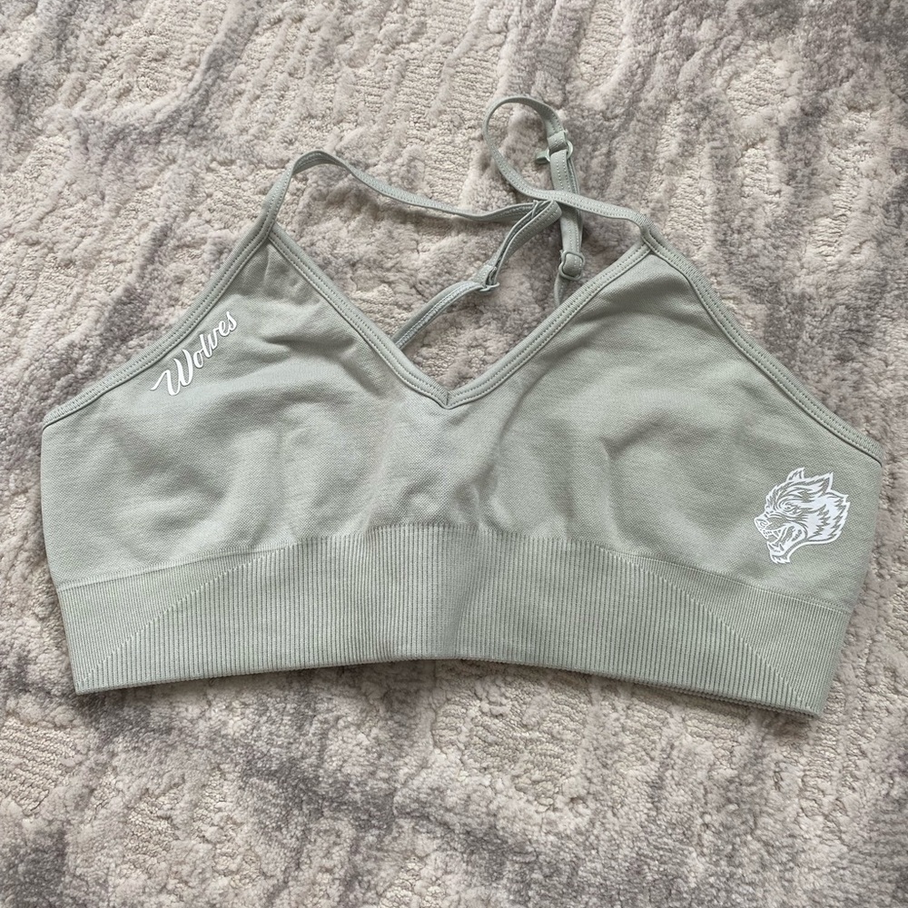 DARC SPORT She Wolves Cursive Seamless Everson Sports Bra